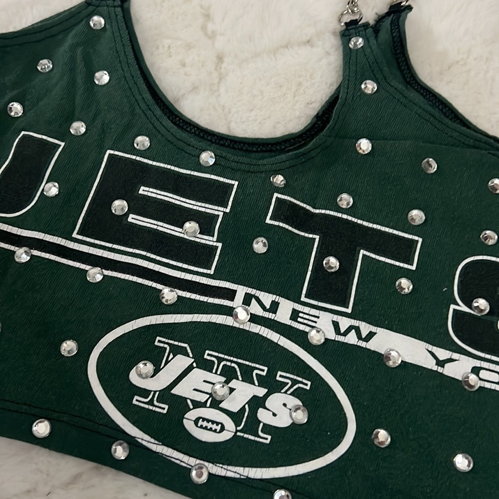 Jets chain crop top - Picture 2 of 4